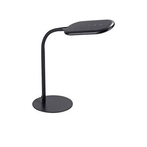 Moderní stolní lampa černá stmívatelná včetně LED - Kiril obraz