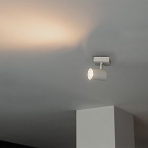 Moderní bodové svítidlo bílé nastavitelné čtvercové - Jeana obraz