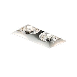 Moderní vestavné bodové svítidlo bílé GU10 AR70 bez ozdobného 2-světla - Oneon obraz