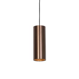 Designová závěsná lampa tmavě bronzová - Tubo obraz