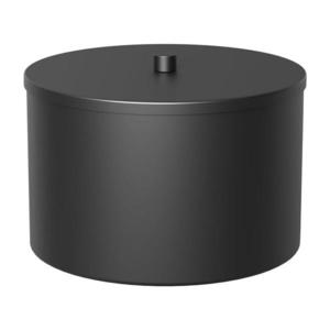 Úložná kovová krabice 12x17, 5 cm černá obraz
