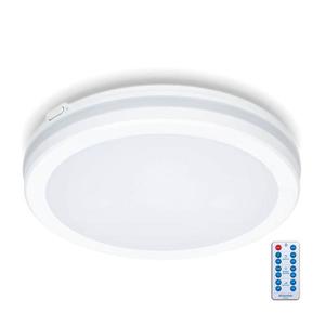 LED Koupelnové stropní svítidlo se senzorem LED/24W/230V pr. 30 cm bílá + DO obraz