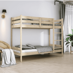 Elvisia Patrová postel AVA s roštem | borovice 80 x 200 cm obraz