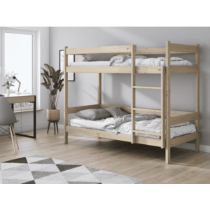 Elvisia Patrová postel SAM s roštem | borovice 90 x 200 cm obraz