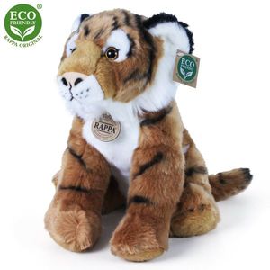 Plyšový tygr sedící 30 cm ECO-FRIENDLY obraz