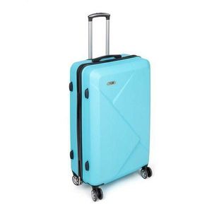 Pretty UP Cestovní skořepinový kufr ABS25 velký, 68 x 47 x 29 cm, světle modrá obraz