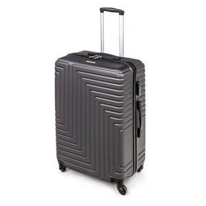 Pretty UP Cestovní skořepinový kufr ABS25 velký, 68 x 47 x 29 cm, antracit obraz