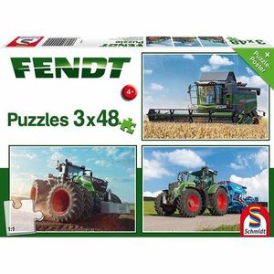 Schmidt Puzzle Traktory Fendt, 144 dílků obraz