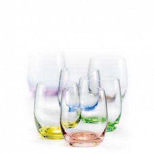 Crystalex Barevné skleničky Club Rainbow 300 ml, 6 ks obraz