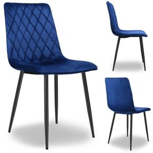 TZB Čalouněná designová židle ForChair II modrá obraz