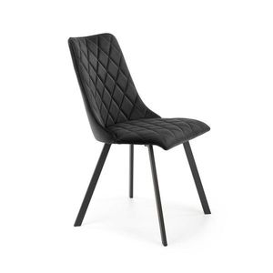 HALMAR Designová židle K450 černá obraz