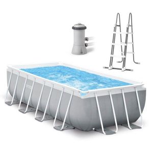 Zahradní bazén Intex 488x107 cm - 26792 filtrace + žebřík + kryt obraz