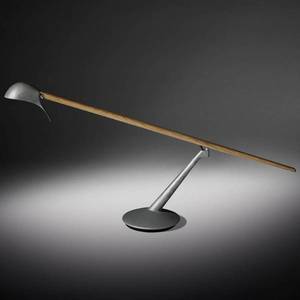 B.lux Nastavitelná stolní lampa LED Bluebird T ocel/dub obraz