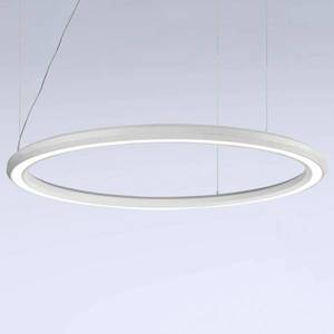 Marchetti LED závěsné svítidlo Materica spodní Ø 120 cm bílé obraz