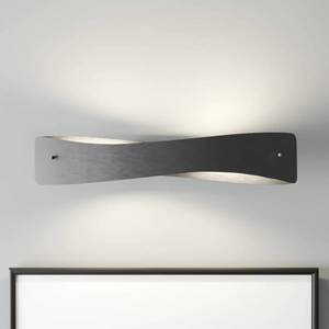 quitani Quitani LED nástěnné svítidlo Lian, černá/hliník obraz
