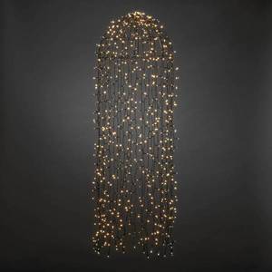 Konstsmide Christmas LED světelný závěs medúza 2 600K 900 LED 145x45cm obraz