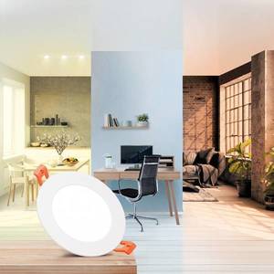 LEDVANCE SMART+ LEDVANCE SMART+ SUN@Home Slim zapuštěná bílá Ø12cm obraz