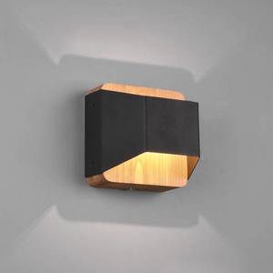Trio Lighting Nástěnné svítidlo Arino LED, černé, šířka 12, 2 cm obraz