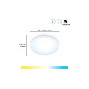 WiZ WiZ SuperSlim LED stropní světlo CCT Ø29cm bílé obraz