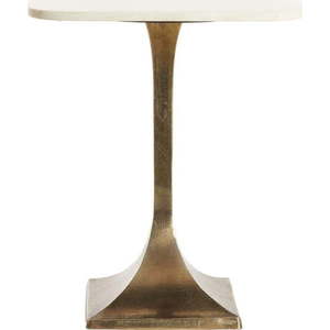 Odkládací stolek s deskou v dekoru mramoru ø 45 cm Rickerd – Light & Living obraz