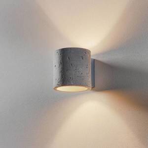 SOLLUX LIGHTING Nástěnné světlo Ara jako betonový válec obraz
