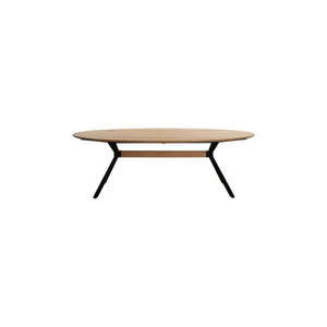 Jídelní stůl s deskou z dubového dřeva v přírodní barvě 100x240 cm Nori – Light & Living obraz