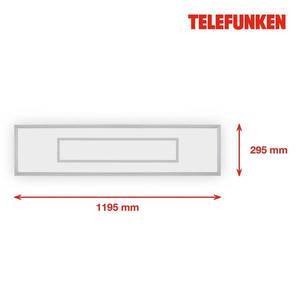 Telefunken LED panel Magic Cento silver CCT RGB 120x30cm obraz