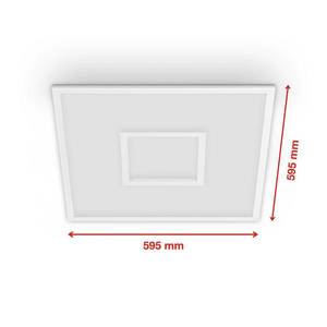 Telefunken LED panel Centreback CCT RGB 60x60cm bílý obraz