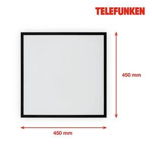 Telefunken LED panel Magic Fully black CCT RGB 45x45cm obraz