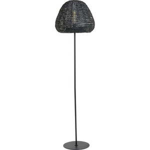 Matně černá stojací lampa (výška 162 cm) Finou – Light & Living obraz