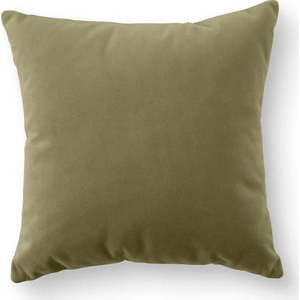 Zelený sametový polštář na gauč Bean – EMKO obraz