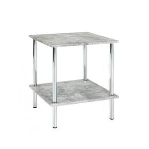 Odkládací stolek Boston, šedý beton obraz