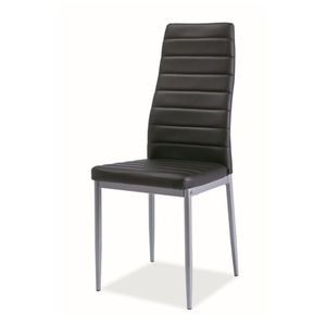 Jídelní židle SIGH-261 černá/šedá obraz