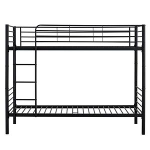 Patrová postel BENKY černá, 90x200 cm obraz
