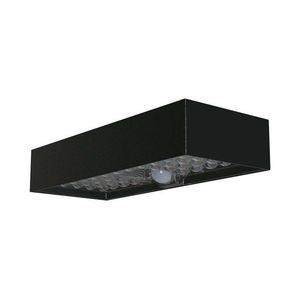 LED Solution Černé LED nástěnné solární svítidlo s pohybovým čidlem 6W IP65 10307 obraz