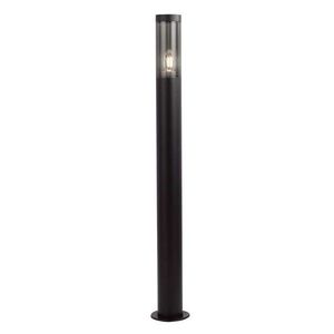 LED Solution Černý zahradní sloupek pro LED žárovku E27 100cm 10472 obraz