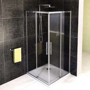 POLYSAN ALTIS čtvercový sprchový kout 1000x1000 rohový vstup, čiré sklo AL1510CAL1510C obraz