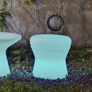 Newgarden Newgarden Corfu LED solární stolička, 37 cm, dobíjecí baterie, dálkové obraz