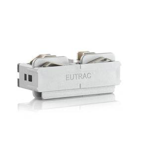 Eutrac Eutrac 3fázový elektrický podélný konektor stříbrný obraz