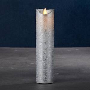Sirius LED svíčka Sara Exclusive, stříbrná, Ø 5cm, výška 20cm obraz