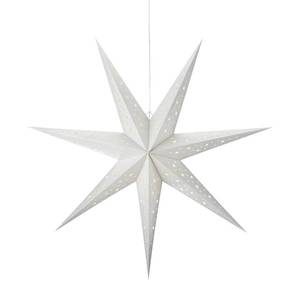 Markslöjd LED závěsná hvězda na prázdné baterie, časovač Ø 75cm stříbrná obraz