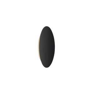 Escale Nástěnné svítidlo Escale Blade LED černé matné Ø 24 cm obraz