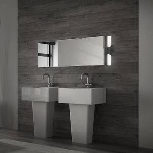 Briloner Koupelnové a zrcadlové světlo Klak Brilo, černé, 32 cm obraz
