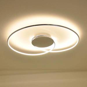 Lindby Lindby LED stropní svítidlo Joline, 74 cm, chromová barva, kov obraz