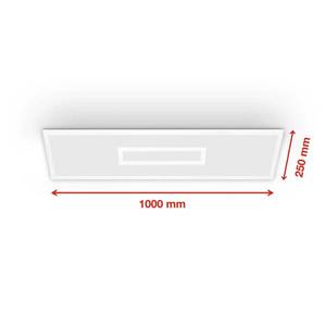 Telefunken LED panel Centrelight bílý Dálkový CCT RGB 100x25cm obraz