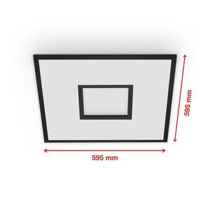 Telefunken LED panel Centreback CCT RGB 60x60cm černý obraz