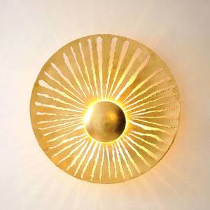 Holländer Nástěnné svítidlo Pietro, zlatá barva, Ø 71 cm, železo obraz