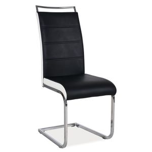 Signal Jídelní židle H-441| ekokůže Barva: Černo-bílá obraz