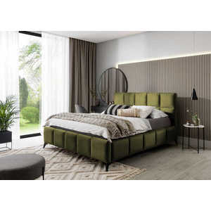 Artelta Manželská postel MIST | 180 x 200 cm barevné provedení: Riviera 97 obraz