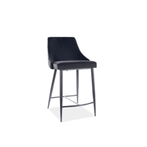 Barová židle H-75, černá obraz